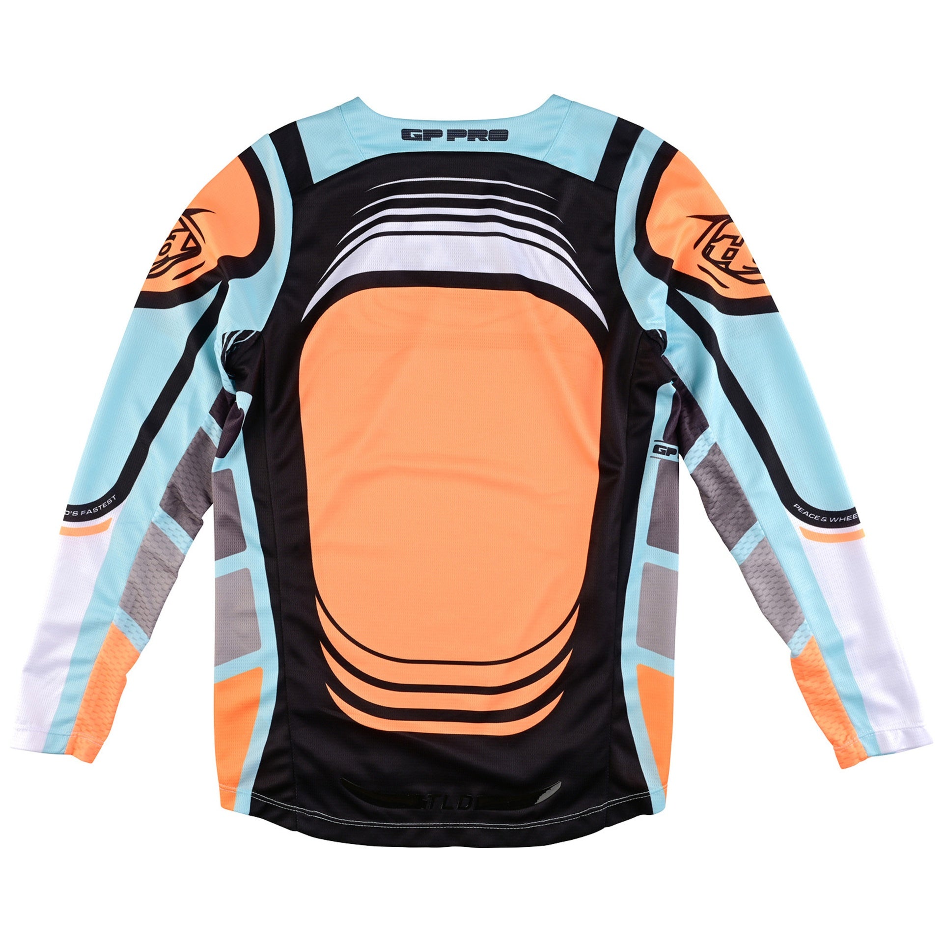 Jersey para niño Troy Lee Designs Gp Pro Wavez Bleached Aqua